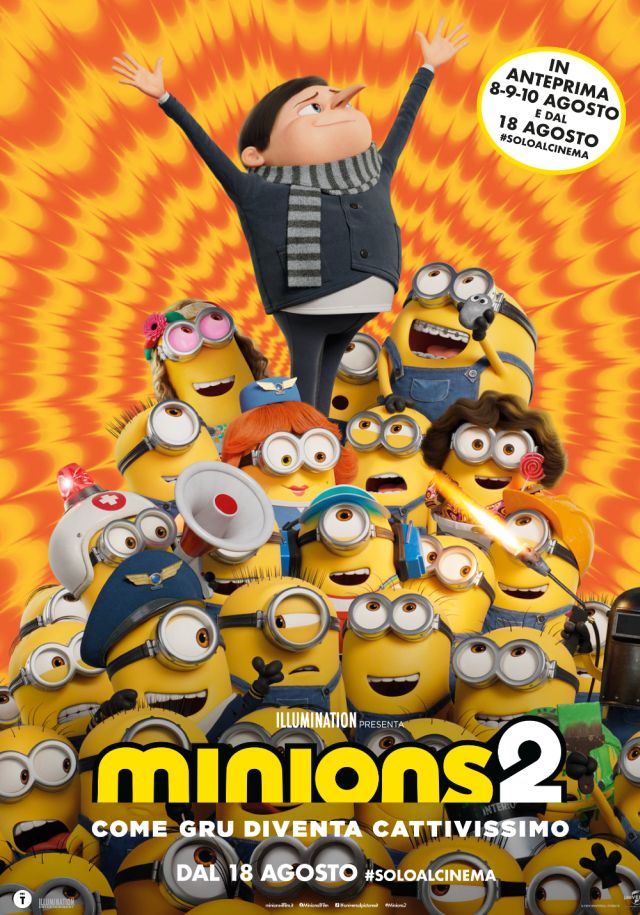 Minions 2 – Come Gru Diventa Cattivissimo – Recensione Film