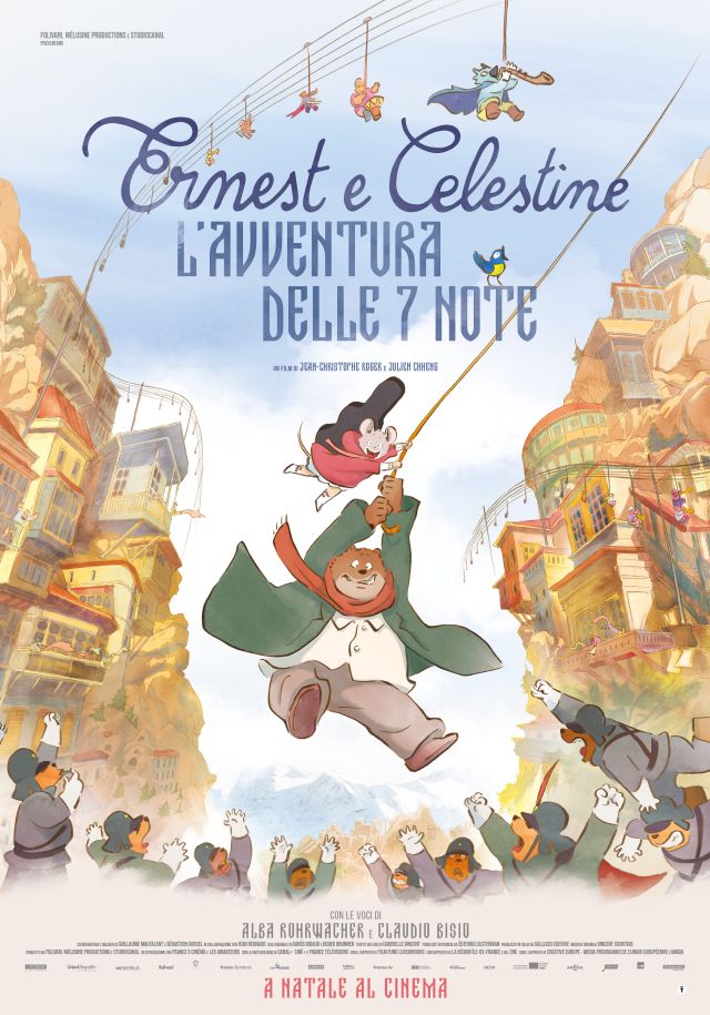 Ernest e Celestine – L’avventura delle 7 note – Recensione del Film d’animazione