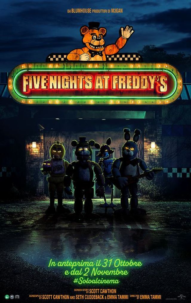 Five Nights At Freddy’s – Recensione del nuovo Film della Blumhouse