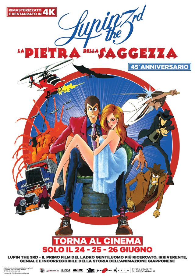 Lupin III – La Pietra della Saggezza – Recensione del Film di Sōji Yoshikawa in versione restaurata in 4k