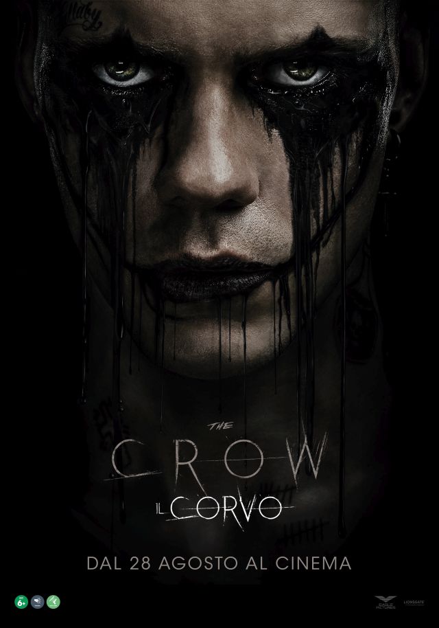 The Crow – Il Corvo – Recensione del Film con Bill Skarsgård remake del film di culto con Brandon Lee 